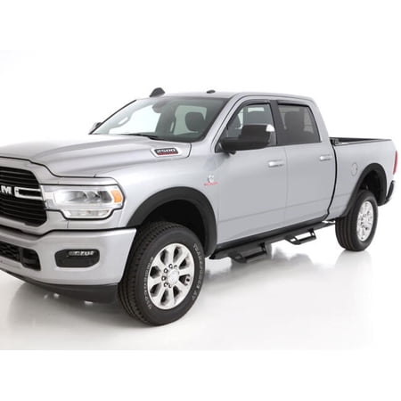 Bushwacker by RealTruck OE Style Factory Front & Rear Fender Flares | 4-Piece Set, Black, Smooth Finish | 50937-02 | Compatible with 2019-2022 Ram 2500, 3500 (Excludes Dually)