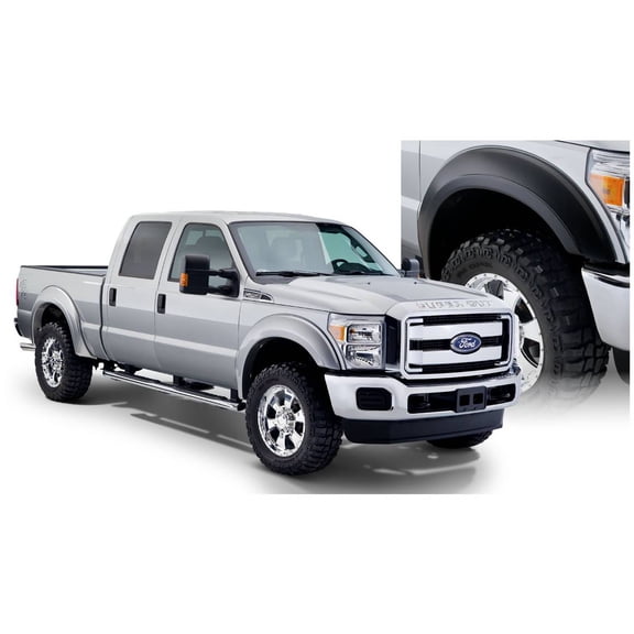 Bushwacker 20932-02 Ford Extend-A-Fender Flare - Set of 4 Fits select: 2011-2016 FORD F250, 2011-2016 FORD F350
