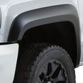 thumbnail image 1 of Bushwacker by RealTruck Extend-A-Fender Extended Rear Fender Flares | 2-Piece Set, Black, Smooth Finish | 40108-02 | Compatible with 2007-2013 GMC Sierra 1500/2500 HD Fleetside, 1 of 3