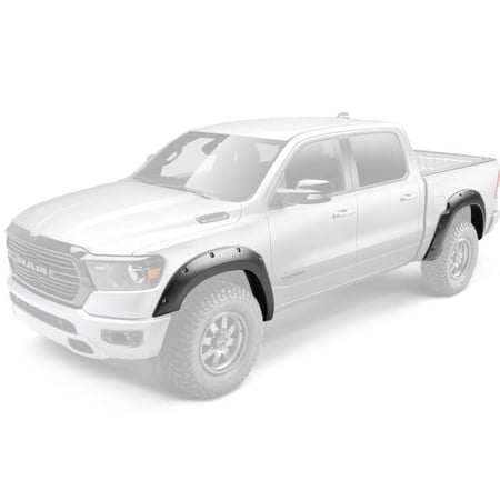 Bushwacker 58137 08 Forge Style Fender Flares Fits 19 22 2500 3500 Fits select: 2019-2022 RAM 2500, 2019-2022 RAM 3500