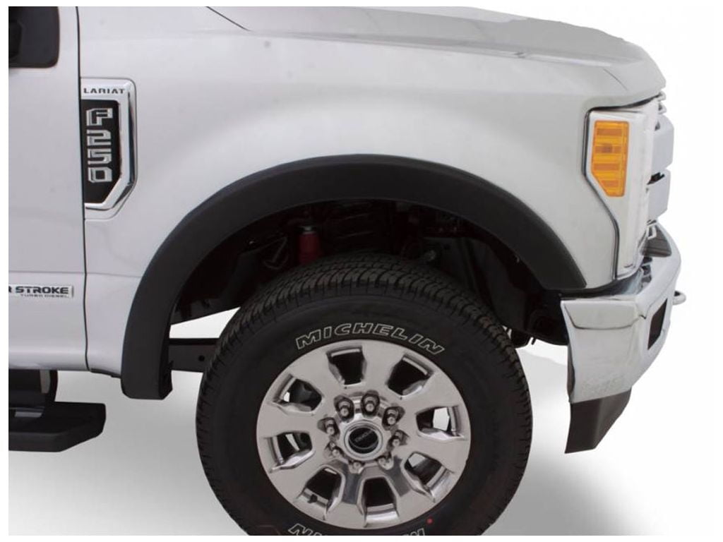 Bushwacker Fender Flares Cutout Style 4 Pc for 2011-16 Ford F-250/350/450 Super Duty Bushwacker Fender Flares Cutout Style 4 Pc for 2011-16 Ford F-250/350/450 Super Duty