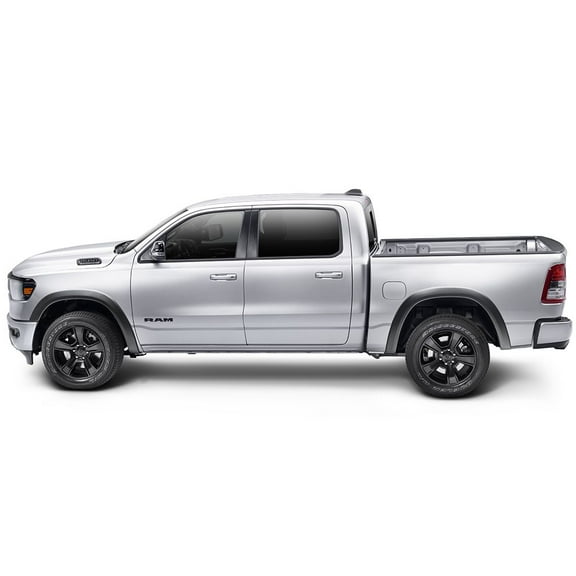 Bushwacker 50928-02 Black OE-Style Smooth Finish 4-Piece Fender Flare Set for 2019-2021 Ram 1500 (Excludes Rebel Models)