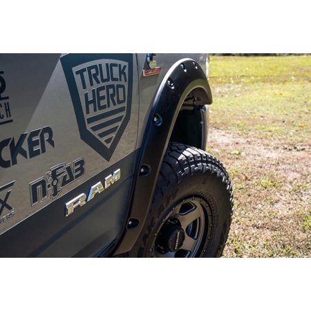 Bushwacker 20135-02 Pocket Style Fender Flares Fits 21-23 F-150 Fits select: 2021-2022 FORD F150, 2023 FORD F150 SUPER CAB