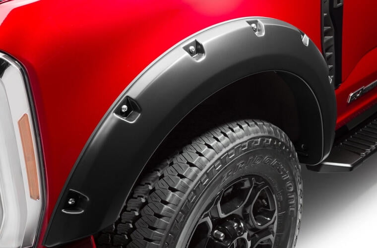 Bushwacker by RealTruck Pocket/Rivet Style Front Fender Flares | 2 ...