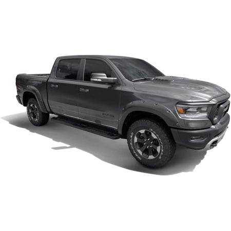 Bushwacker 50936 02 Pocket Style Fender Flares Fits 19 22 1500 Fits select: 2019-2023 RAM 1500 REBEL