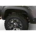 thumbnail image 1 of Bushwacker by RealTruck Pocket/Rivet Style Rear Fender Flares | 2-Piece Set, Black, Smooth Finish | 40102-02 | Compatible with 2019 - 2024 GMC Sierra 1500, 1 of 5