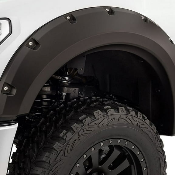 Bushwacker by RealTruck 40978 02 Max Coverage Pocket Style Fender Flares Compatible with select: 2014-2015,2018-2019 Chevrolet Silverado