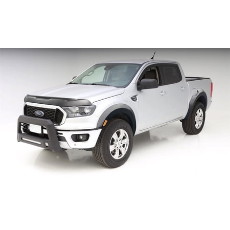 Bushwacker by RealTruck Extend-A-Fender Flares 2 pc. Rear Tire Coverage 1.5 in. Rear Height 7 in. Black