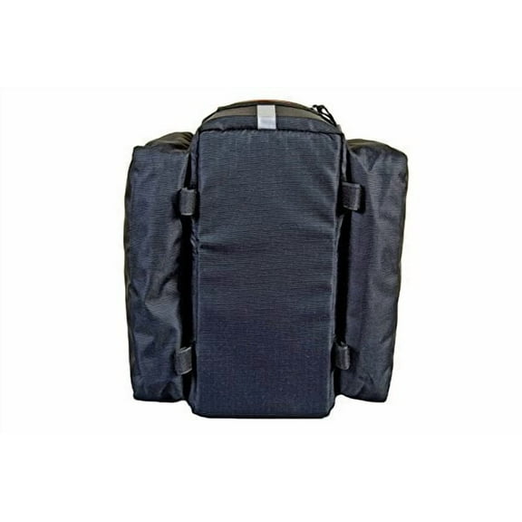 G3C6473LBushwhacker Bike Rack Trunk Bag Mesa Insulated Rear Rack Bag with Padded Interior, Reflective Trim & Secure 4-Point Mount System  Fits Commuter, Touring & E-Bikes