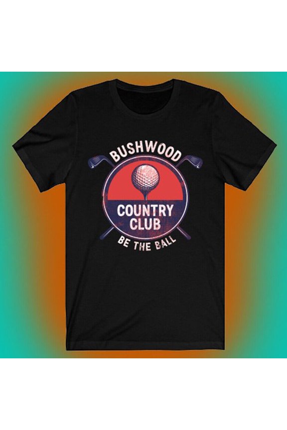 Bushwood Country Club - Caddyshack Movie Men's Black T-shirt Size S to 5XL