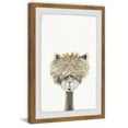 thumbnail image 1 of Bushy Haired Llama Framed Painting Print, 1 of 6