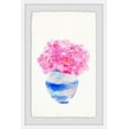 thumbnail image 1 of Bushy Pink Vase Framed Painting Print, 1 of 6