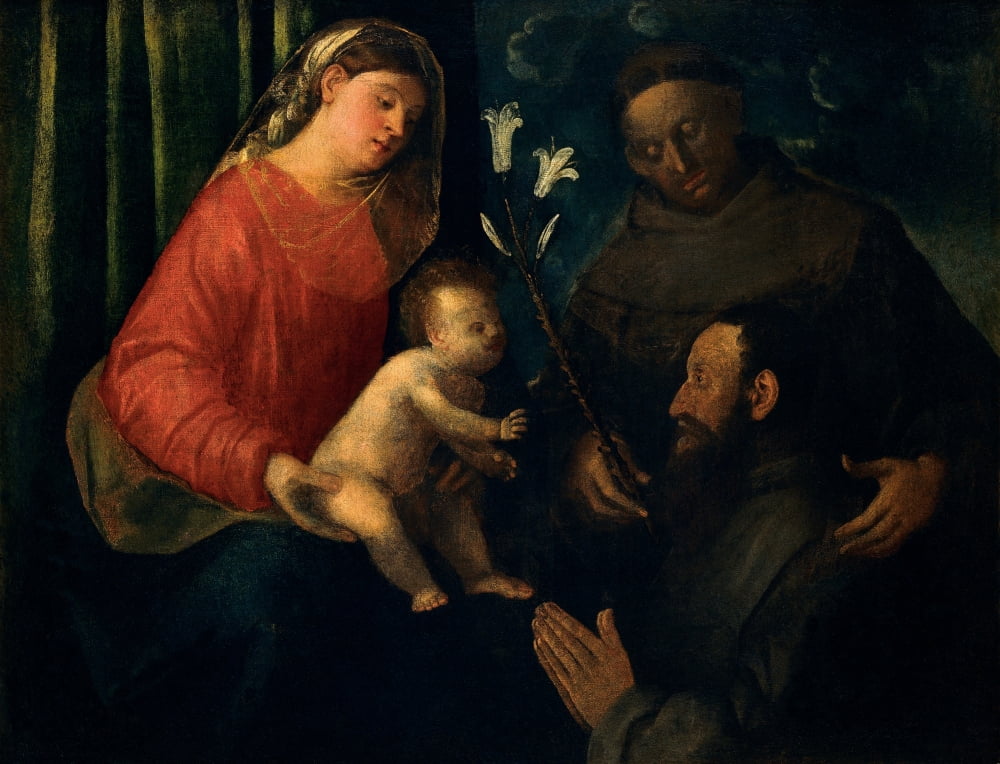 Busi Giovanni Known As Cariani Canvas Art - (24 x 18)