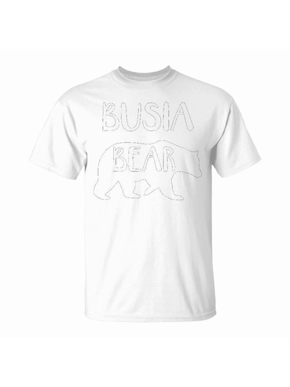 Busia Grandma Gift Busia Bear Unisex Jersey Crewneck Tshirt
