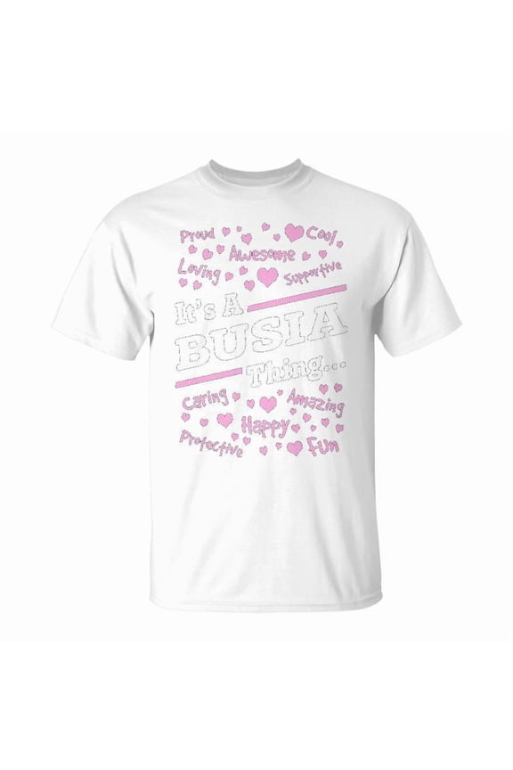 Busia Grandma Gift Its A Busia Thing Unisex Jersey Crewneck Tshirt
