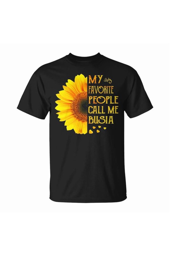 Busia Grandma My Favorite People Call Me Busia TShirt