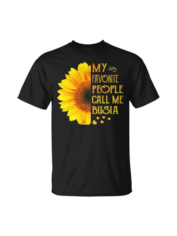 Busia Grandma My Favorite People Call Me Busia TShirt