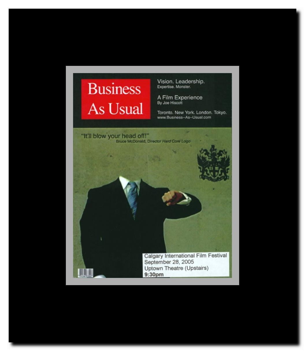 Business As Usual Framed Movie Poster