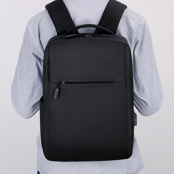 Business Backpack 15.6 Inch Laptop Backpack USB Charging Port Anti Theft Multi Pocket Airline Approved Work School College Computer Bag For Travel Business Office Daily Commute Use