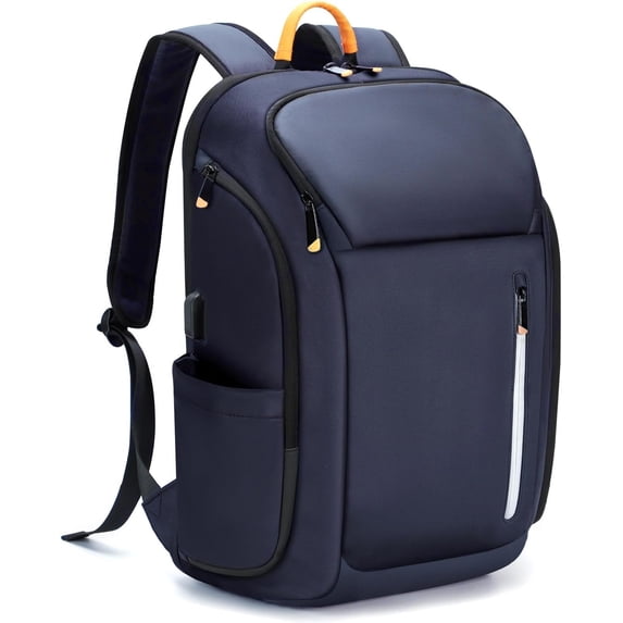 Business Backpack for Men, 17 Inch Tech Laptop Backpacks with USB Port ...