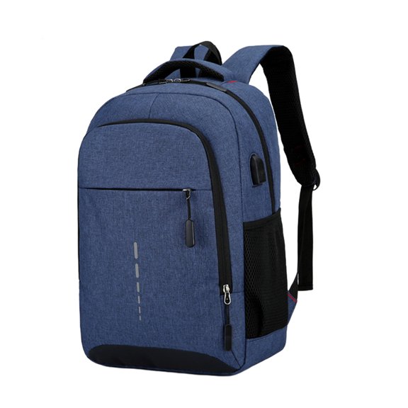 Business Backpack Travel Daybag Backpack for 15.6in Laptop Work College Pack with USB Port Reflective Strips for Adults