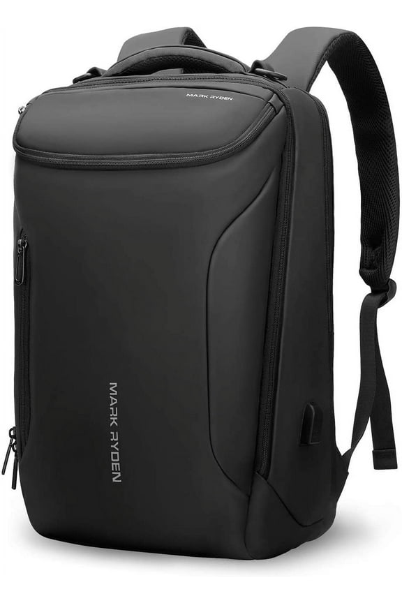 Business Backpack,Waterproof bag for Travel Flight Fits 17.3Inch Laptop With USB Charging Plug