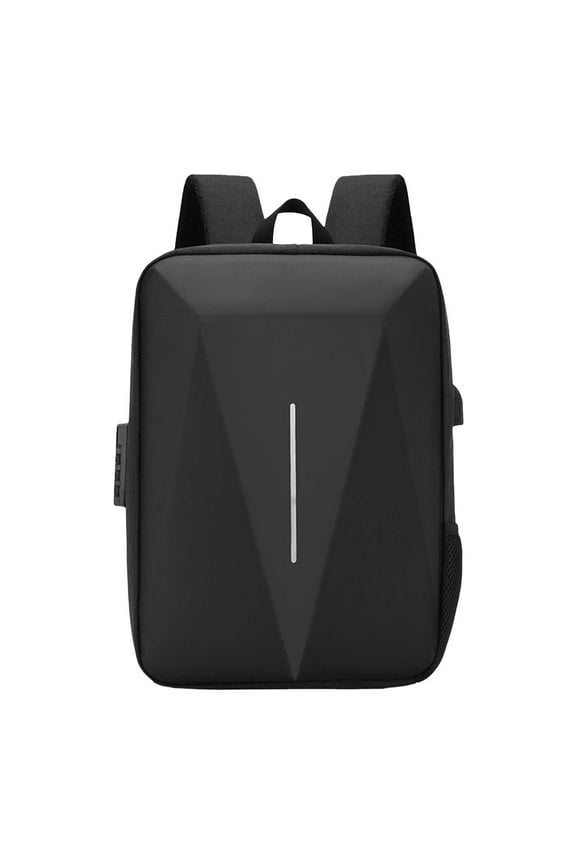 Business Backpack for Men, Multilayer High Tech Backpack with Anti-Theft Password Lock, Travel Laptop Backpack Fits 15.6Inch Notebook