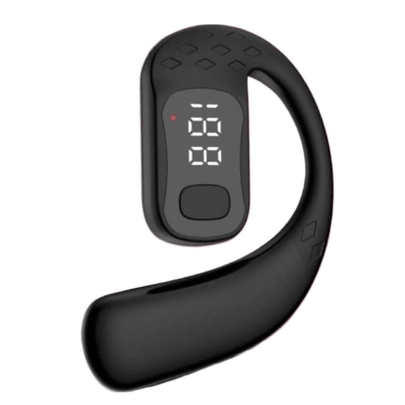 Business Bluetooth Headset V5.4 200H Standby 10M Range 0.5H Fast Charge Hands Free Wireless Earpiece