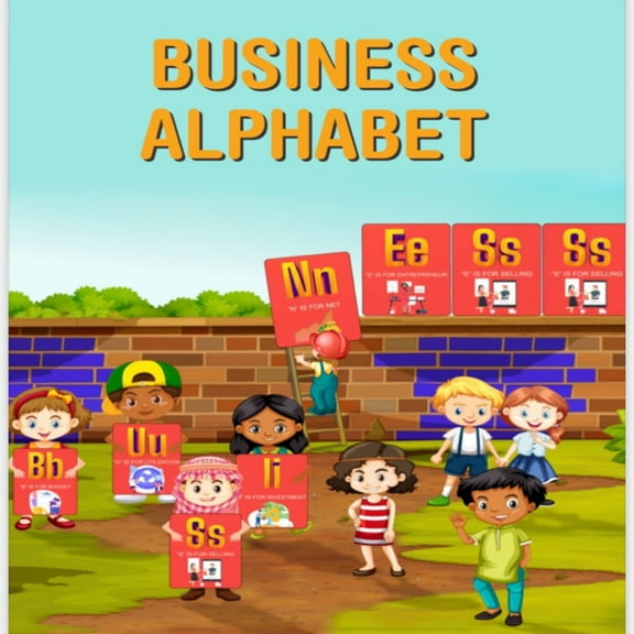Business Building-Block ABC Cards by Cultured Toys