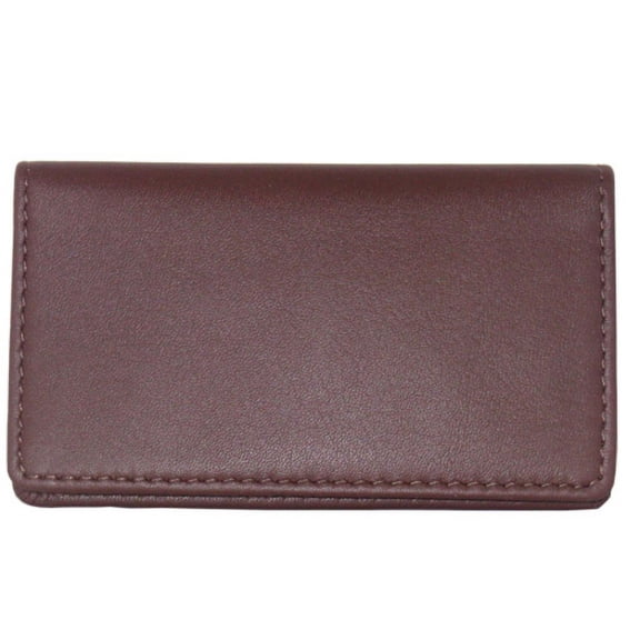 Business Card Case - Burgundy