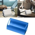 thumbnail image 1 of [Business Card Holder Blue]-Business Card Holders Stand for Desk Stainless Business Card Table Top Display Stand Metal Name Card Holder Desktop Rack Organizer, 1 of 5