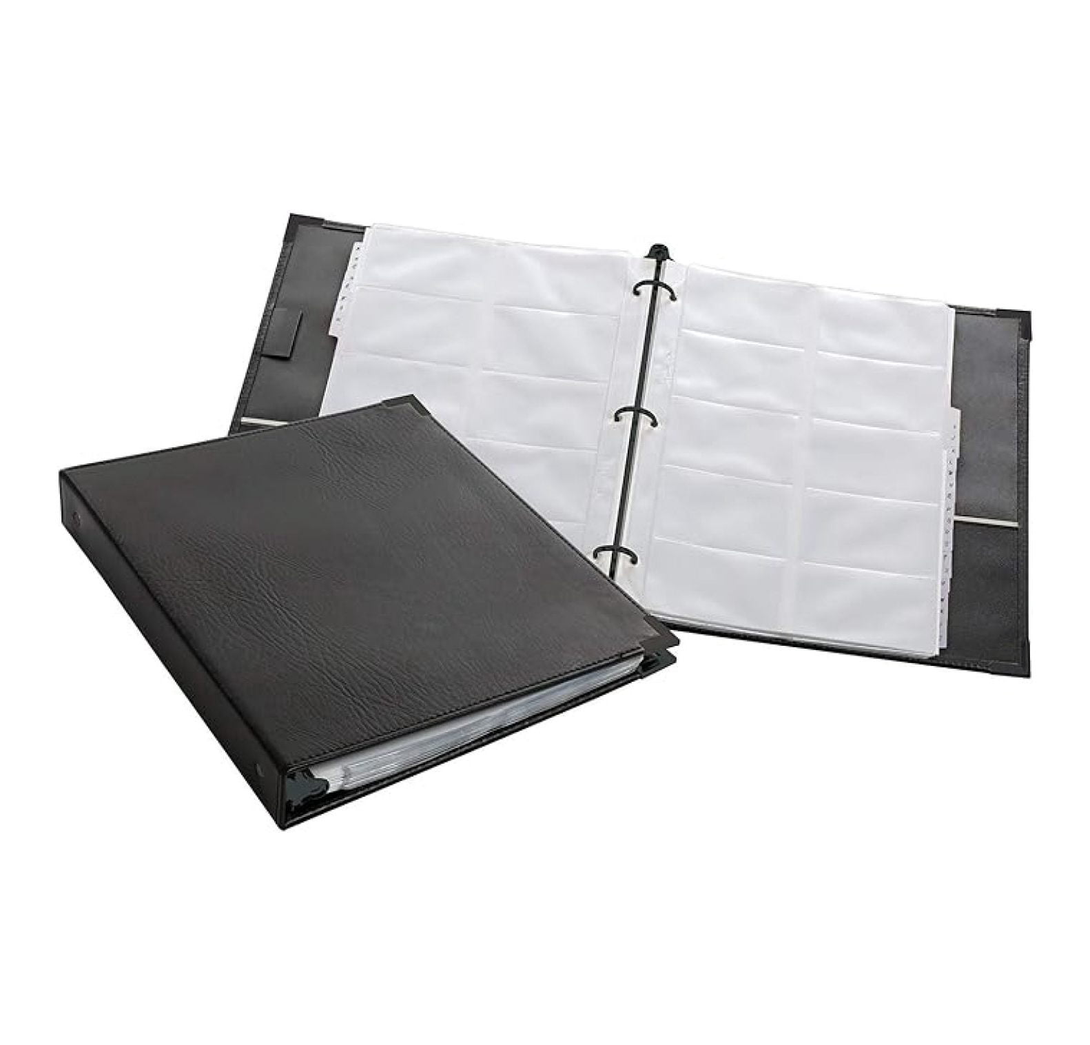 business card binder pages walmart Amazon.com : Avery Clear Business Card Organizer Pages for 5.5