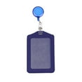 thumbnail image 1 of Business Card Holder And Cover With Horizontal Cover Retractable Holders Certificate Chest Holder Badge Card Card Id 1 Retractable Buckle Stationery, Tool Business Card Holder, 1 of 2