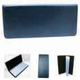 thumbnail image 1 of Business Card Holder Organizer Faux Leather Name Credit ID 96 Blue Book Office, 1 of 6