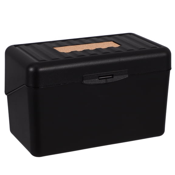 Business Card Holder Organizer Portable Office Cards Container Notecard