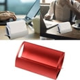 thumbnail image 1 of [Business Card Holder Red]-Business Card Holders Stand for Desk Stainless Business Card Table Top Display Stand Metal Name Card Holder Desktop Rack Organizer, 1 of 4