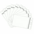 thumbnail image 1 of Business Card Holder,Soft Vinyl Plastic Sleeve with Waterproof Type Resealable Zip 5/10/20 PCS, 1 of 4