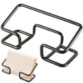 thumbnail image 1 of Business Card Holder for Desk Metal Business Card Holder Organizer Name Card Tag Organizer Storage Rack for Office Desk, 1 of 7