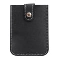 thumbnail image 1 of Business Card Organizer Pull Out Card Sleeve Card Holder, ID Credit Card Case Portable Name Card Storage Box for Pocket Card Office Women Men Use, Durable & Lightweight, 1Pc(Black,4.3x3.2"), 1 of 2
