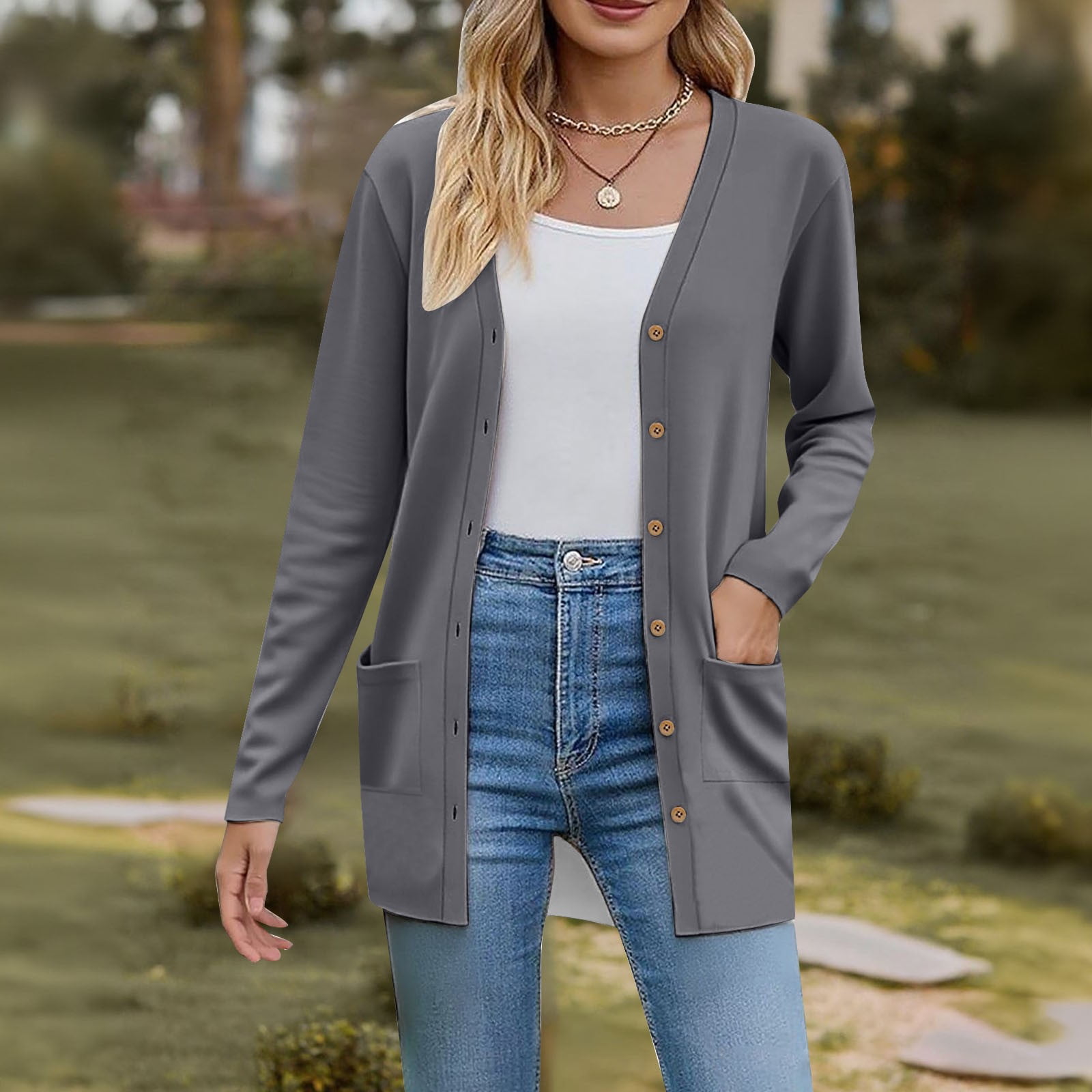 Business Casual Open Front Work Lightweight Coats, Spring Summer ...