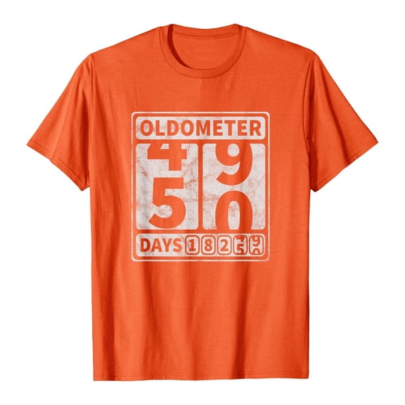 Business Casual Tee for Womens Short Sleeve Letter Print Crew Neck Fit Plus Size Womens Clothing,Orange,3XL