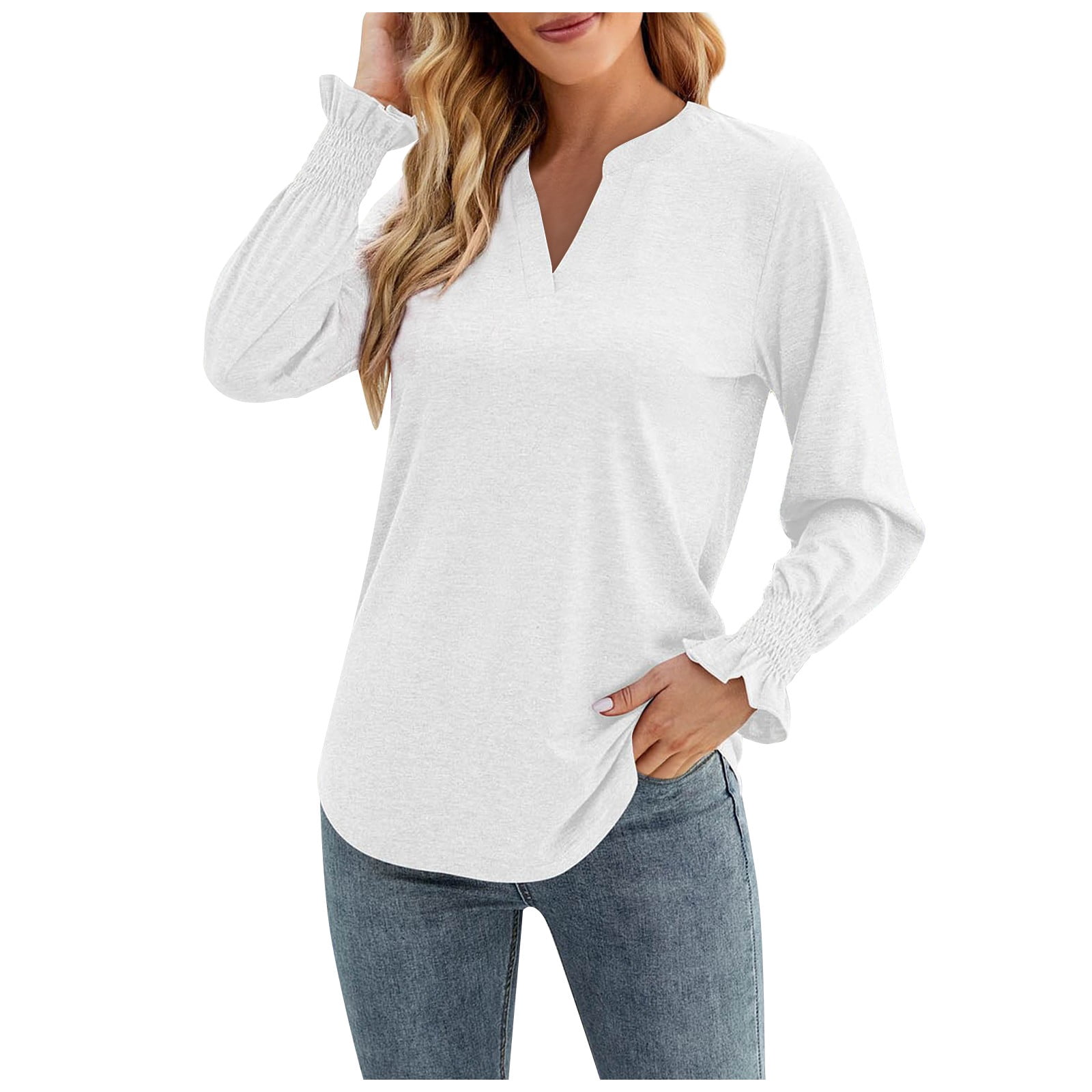 wish blusas casuales