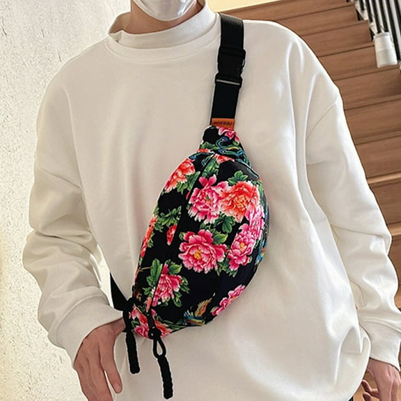 Business Chest Bag For Men Women Casual Crossbody Sling Pack Versatile Fitness Cycling Front Bag Outdoor Travel Convenient Shoulder Bag