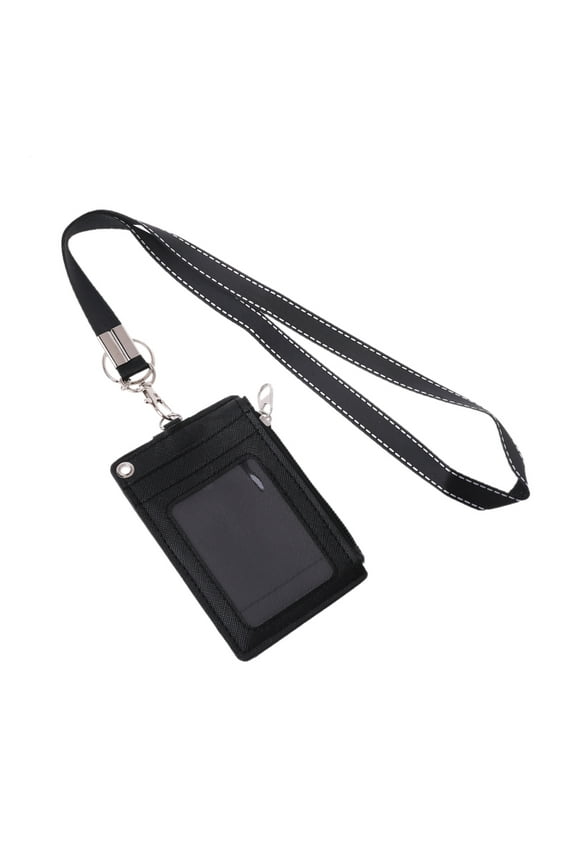 Business Credit Card ID Badge Coin Purse Holder Neck Strap Lanyard Keychain