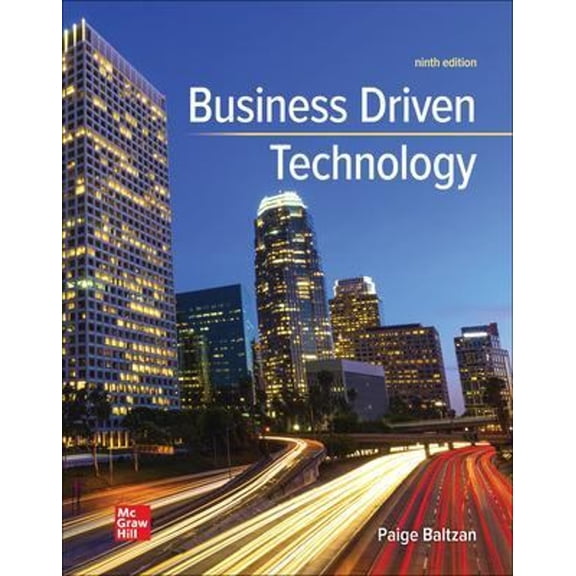 Pre-Owned Business Driven Technology Hardcover