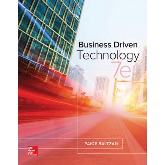 Pre-Owned Business Driven Technology (Hardcover) 125956732X 9781259567322