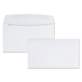 thumbnail image 1 of "Business Envelope, #6 3/4, Commercial Flap, Gummed Closure, 3.63 X 6.5, White, 500/box | Bundle of 2 Boxes", 1 of 1