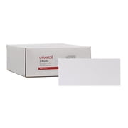 Universal UNV35209 #9 Square Flap Open-Side Gummed Business Envelope - White (500/Box)