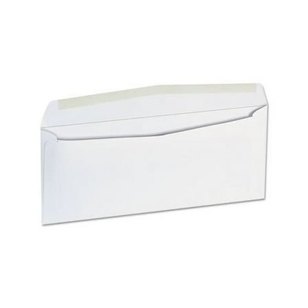 Business Envelope 9, Square Flap, Gummed Closure, 3.88 x 8.88, White, 500/Box