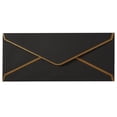 thumbnail image 1 of Business Envelopes with Gold V Flap - 150gsm Paper Letter Mailing Envelopes, #10 Business Envelopes for Checks, Invitations, Formal,9.45 x 4.13 Inch Self Seal Decorative Gift Envelopes, 1 of 4
